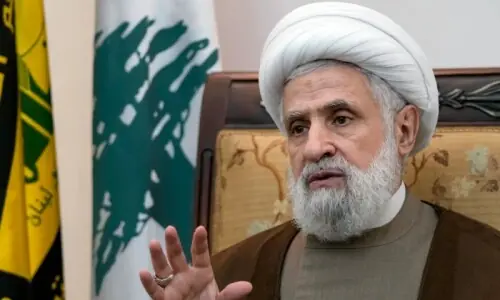 &rsquo;نہ پیچھے ہٹیں گے، نہ جھکیں گے&lsquo;: حزب اللہ نے اسرائیل سے براہ راست مذاکرات مسترد کردیے