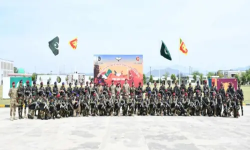 Pakistan, Sri Lanka begin counter-terrorism exercise at Tarbela