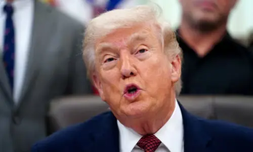 Trump says 'clock is ticking' for Iran