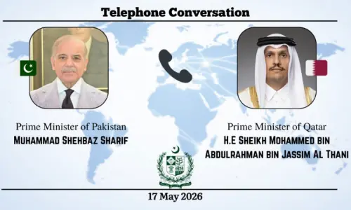 PM, Qatari counterpart discuss regional situation