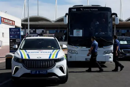 Iran squad arrives in Turkiye for training amid World Cup uncertainty