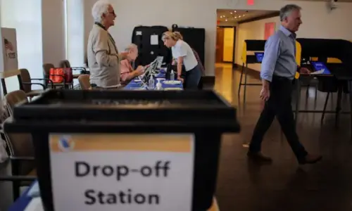 Trump officials tried to ban half of US voting machines, citing conspiracy theories