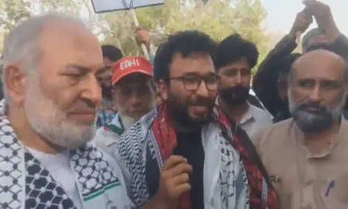 Saad Edhi returns home after release from Israeli custody
