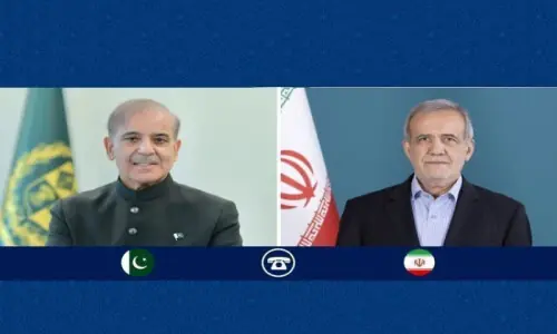 Pezeshkian praises Pakistan PM, backs Islamabad&rsquo;s mediation role