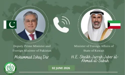 DPM Dar, Kuwait&rsquo;s FM Sheikh Jarrah discuss evolving regional developments