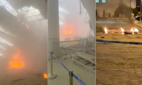 One killed, 63 injured as Iranian strike causes 'significant' damage to Kuwait airport