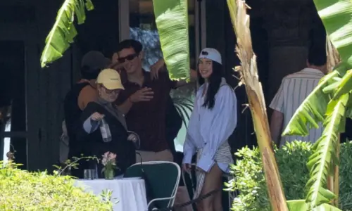 Newlyweds Dua Lipa and Callum Turner arrive in Sicily for wedding celebrations