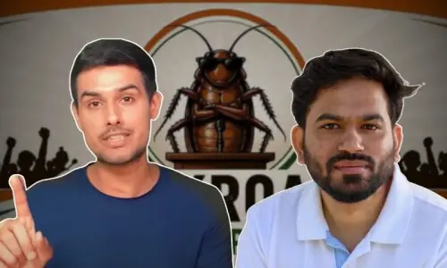 دھرو راٹھی نے کاکروچ جنتا پارٹی کے احتجاج میں شرکت کرنے والوں کو خبردار کردیا