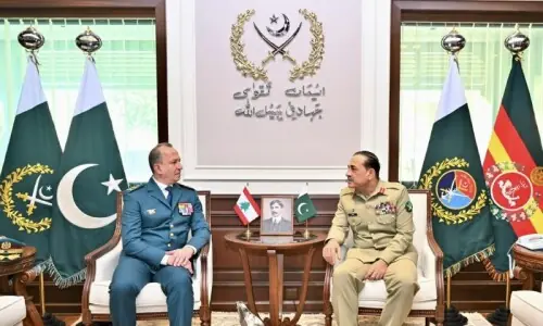 فیلڈ مارشل سید عاصم منیر سے لبنانی فوج کے سربراہ کی ملاقات