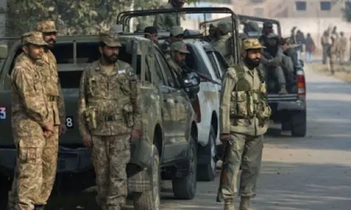 بلوچستان میں سیکیورٹی فورسز کے آپریشن کے دوران 14 دہشت گرد ہلاک