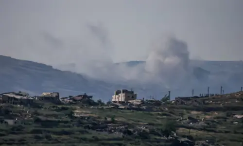 Israeli military says two 'launches' fall near Israeli troops in southern Lebanon