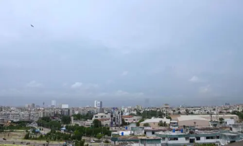 Karachi to see cloudy skies with chances of light rain and drizzle