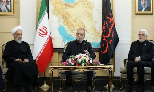 Pezeshkian says Pakistan visit aims to cement US-Iran agreement
