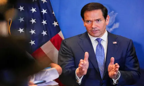 Rubio warns of 'chaos' from Hormuz tolls as Oman opposes fees