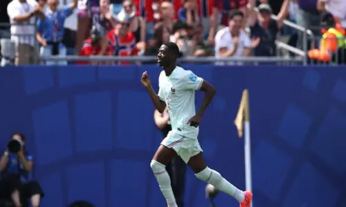 Dembele scores hat-trick as France star joins World Cup greats