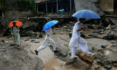 Heavy rains, flash floods kill nine across Pakistan