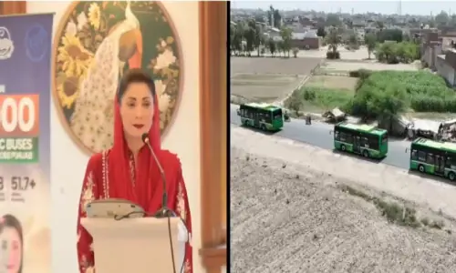 Punjab CM Maryam launches Green Bus Service in six districts