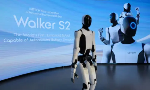 China's UBTech launches AI-powered lifelike companion robots