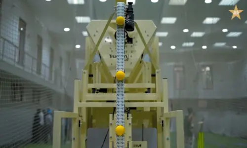 PCB installs advanced bowling machine at National Cricket Academy