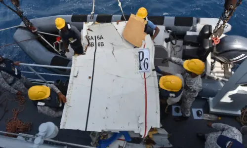 Pakistan Navy locates wreckage of missing K2 Airways cargo plane
