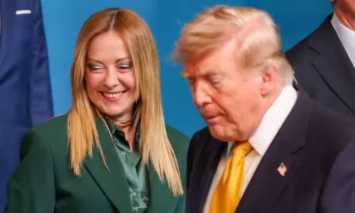 Italy's Meloni says she does not regret ties with Trump despite public disputes