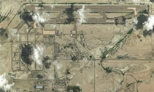 Iran reports strikes on two military sites; US denies new attacks