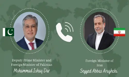Dar urges US, Iran to de-escalate, show restraint