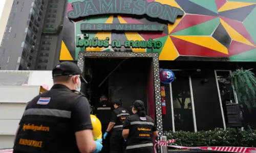 Bangkok pub fire kills 27, officials say emergency exits were obstructed