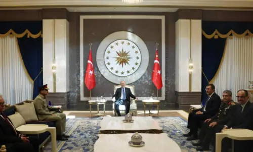 Field Marshal awarded Turkish military honour during official visit