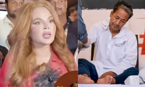 راکھی ساونت کا سونم وانگ چک کی بھوک ہرتال ختم کرانے کے لیے دہلی جانے کا اعلان