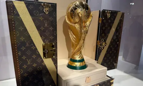 World Cup trophy to arrive in style in bespoke Louis Vuitton trunk