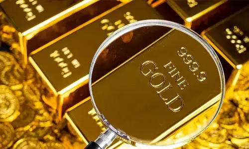 Gold per tola gains Rs4,700 in Pakistan