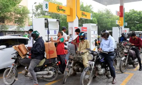 Fuel prices raised for fifth consecutive day