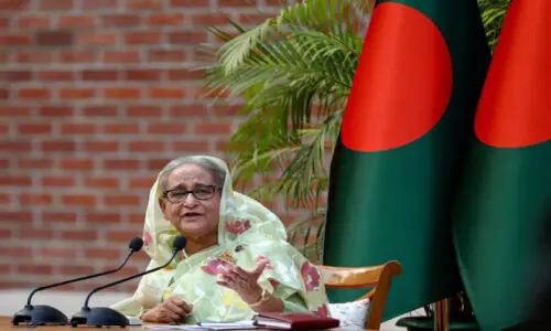Bangladesh asks India to clarify stance on Hasina's planned speech