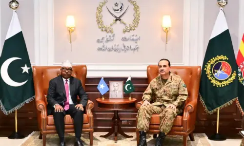 Field Marshal meets Somali defence minister on defence cooperation