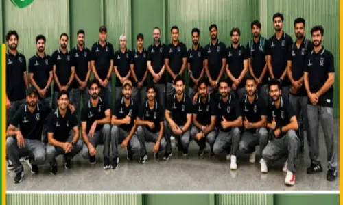 Pakistan hockey team arrives in Netherlands for World Cup 2026