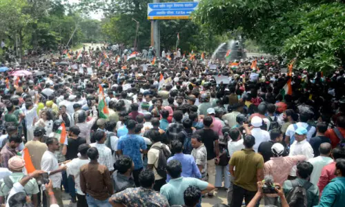 Indian police fire tear gas, use batons as youth protest exam leaks
