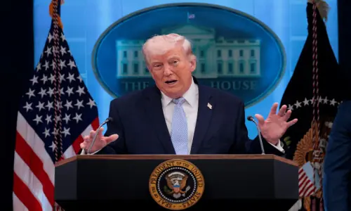 Trump says US has &lsquo;total control&rsquo; of Strait of Hormuz