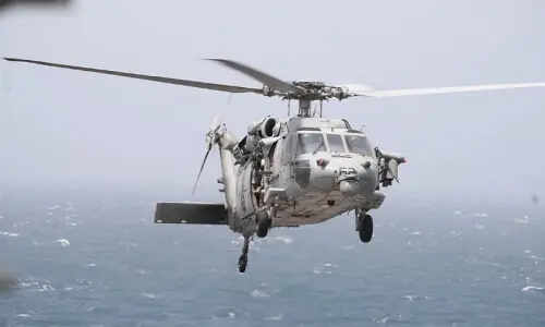 US helicopter strikes ship trying to break Iran blockade