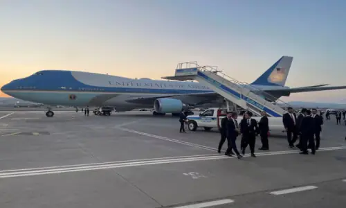 Credible missile threat led to secret aircraft switch for Trump, source says