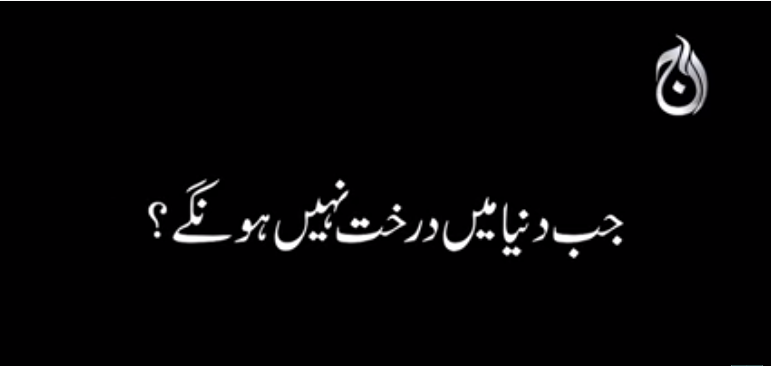 Trees are beneficial ?