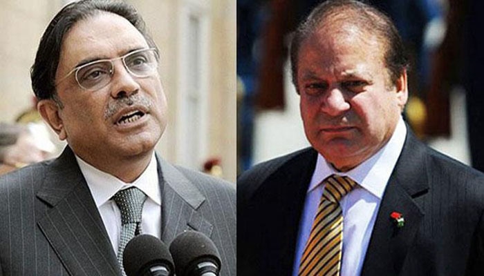 نواز کو اشتہاری قرار دینےکی کارروائی شروع،زرداری کے وارنٹ گرفتاری جاری