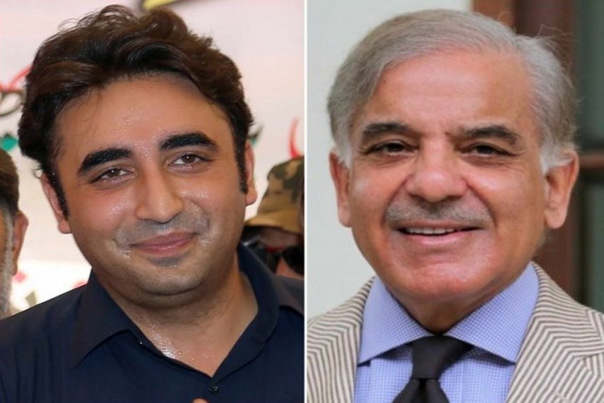 شہباز شریف اور بلاول بھٹو کے درمیان ٹیلیفونک رابطہ
