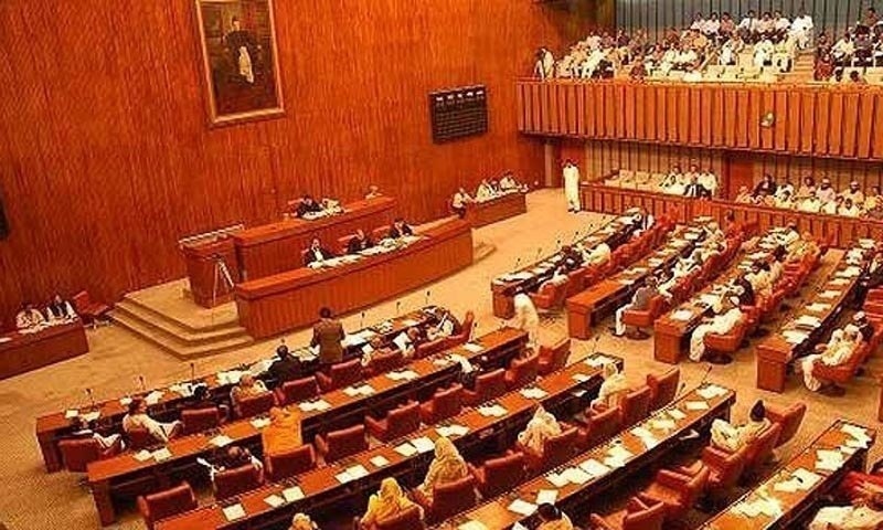 سینیٹ :آرٹیکل 160 کی شق 3الف میں مزید ترمیم کی تحریک مسترد