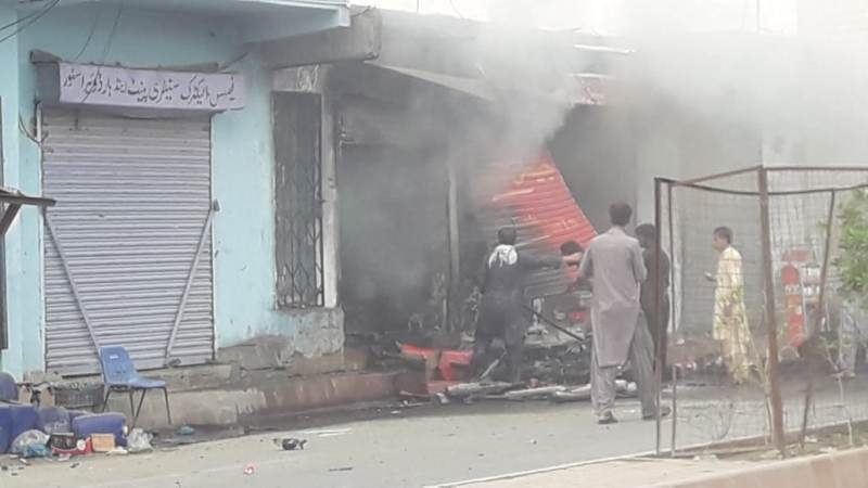 تربت بازار میں موٹر سائیکل میں نصب بم دھماکا،ایک شخص جاں بحق