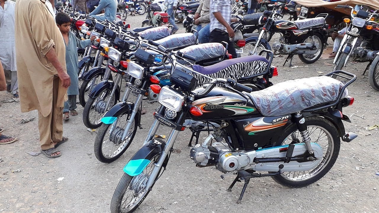 کراچی میں اعلیٰ سے اعلیٰ موٹر سائیکل 500 روپے میں فروخت