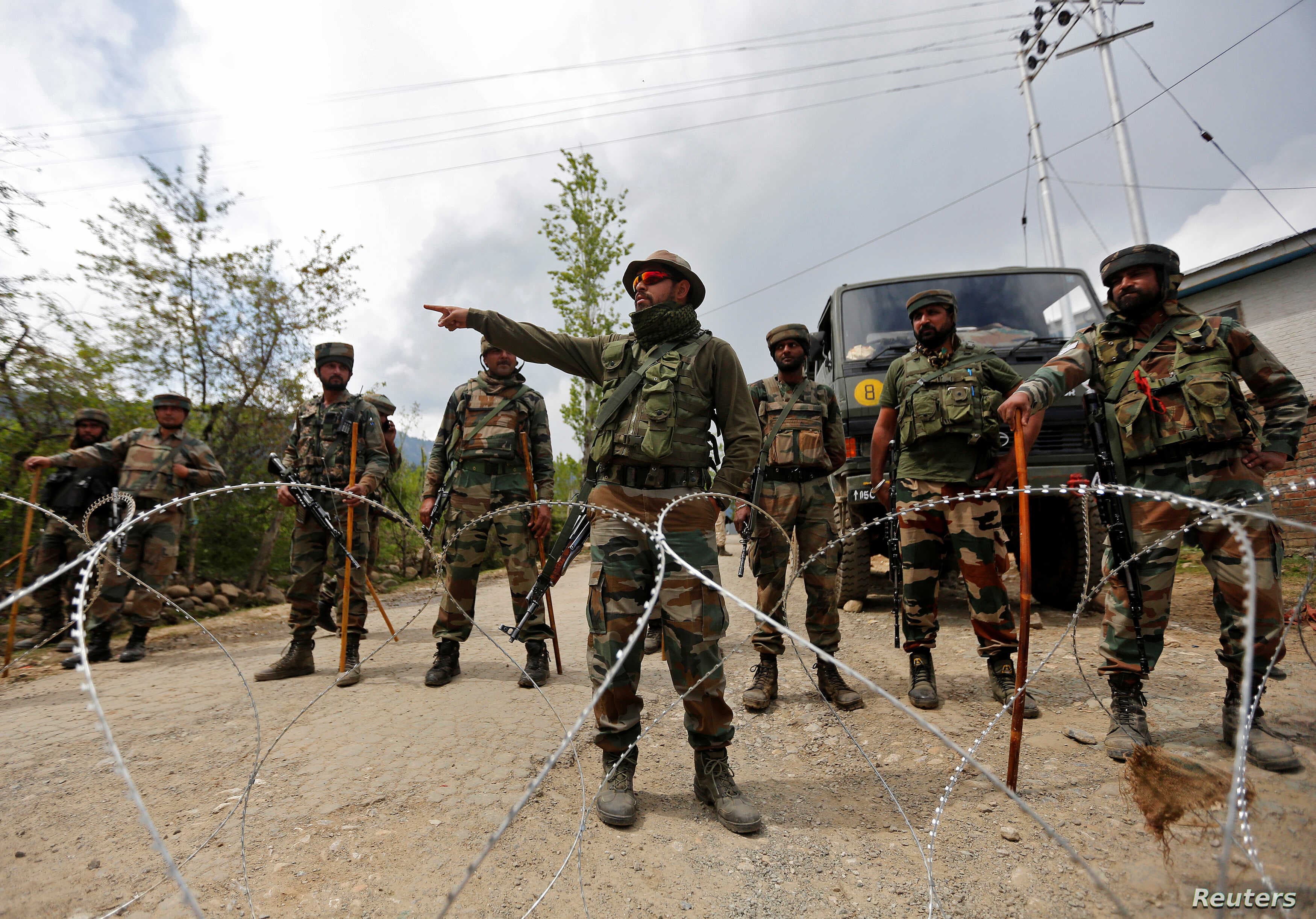 مقبوضہ کشمیر میں بھارتی فوج کو کسی بھی علاقے پر قبضے کی اجازت