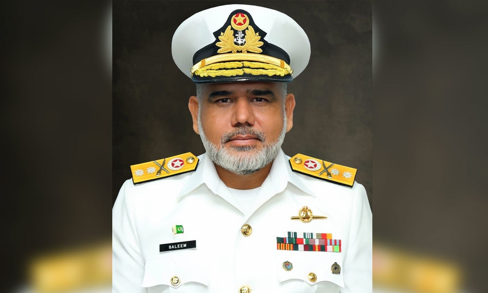 پاک بحریہ کے کموڈور محمد سلیم کی ریئر ایڈمرل کے عہدے پر ترقی