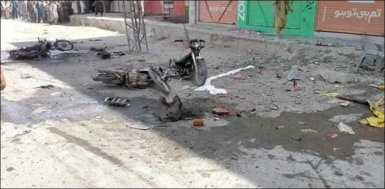 چمن :انسداد منشیات فورس کی گاڑی کےقریب دھماکا، 5افراد جاں بحق