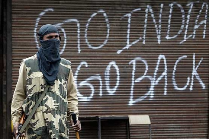 Kashmiris observe Indian Independence Day as Black Day